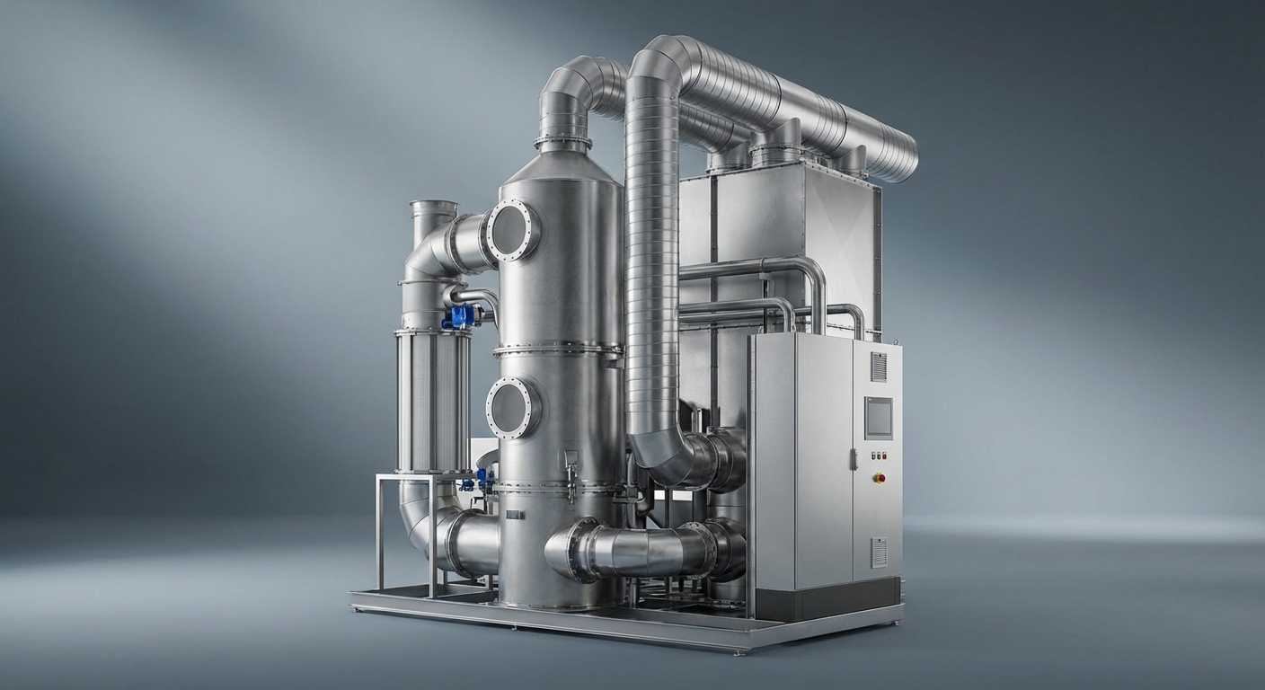 ระบบกำจัดกลิ่นโรงงานและระบบควบคุมมลพิษ (Odor & Pollution Control)