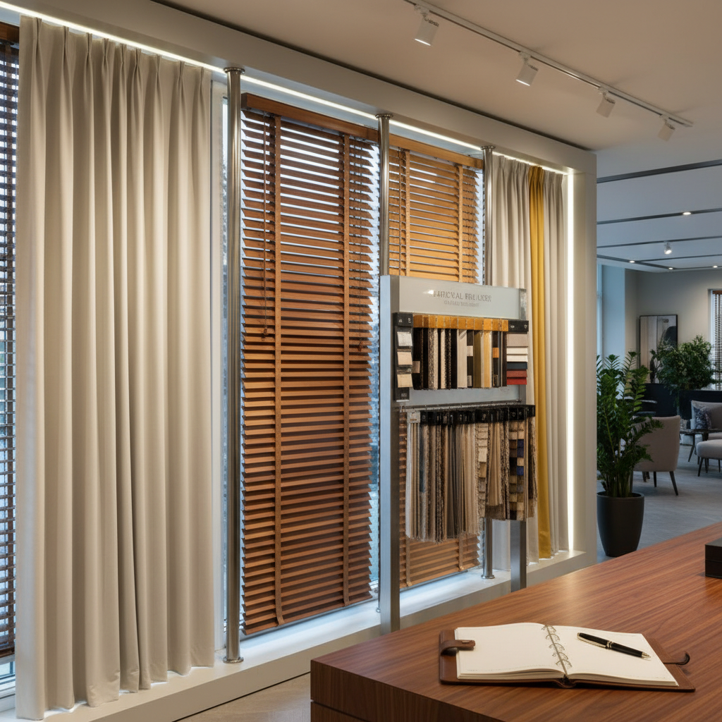 ผ้าม่านและมู่ลี่