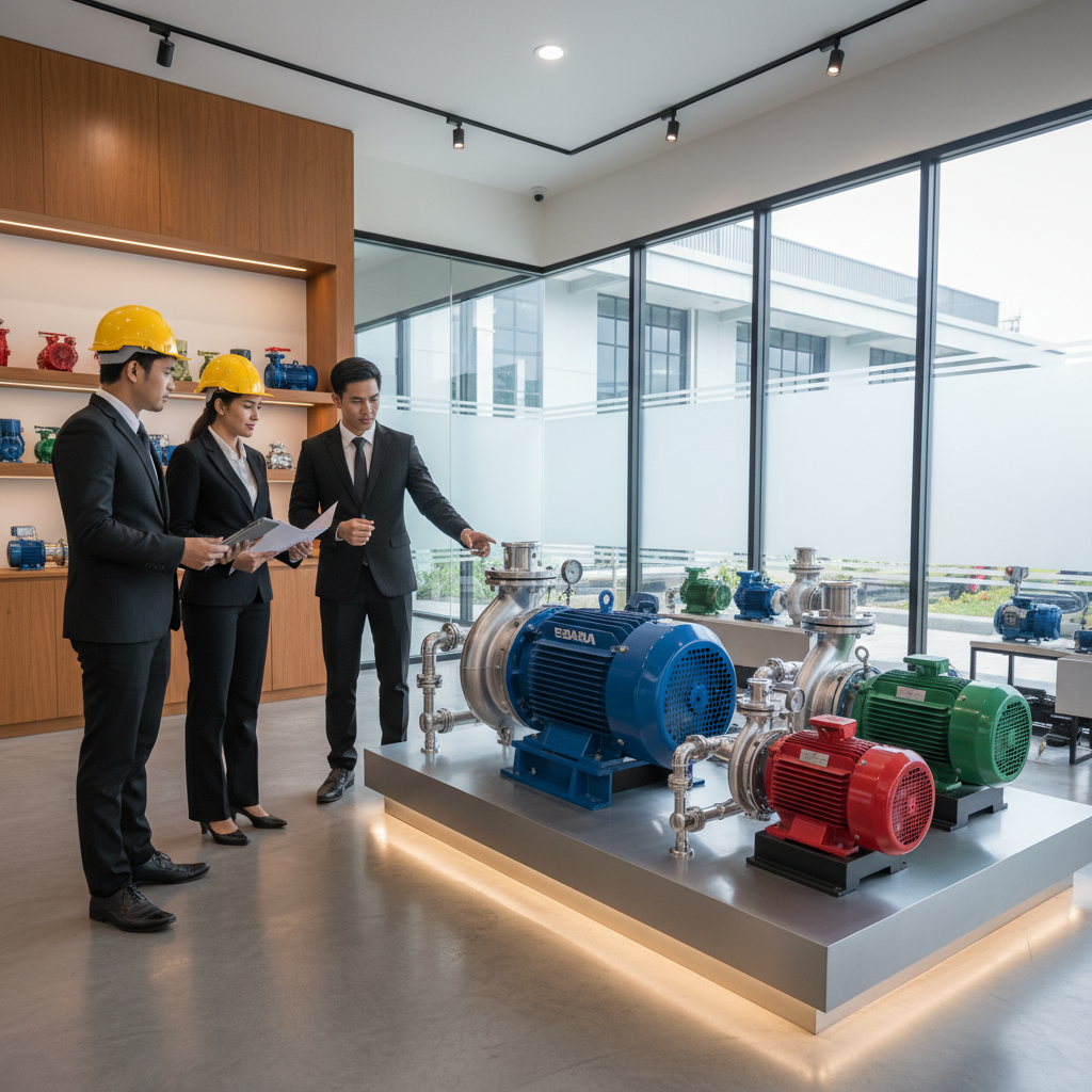 ตัวแทนจำหน่ายปั๊มน้ำอุตสาหกรรม EBARA อย่างเป็นทางการ