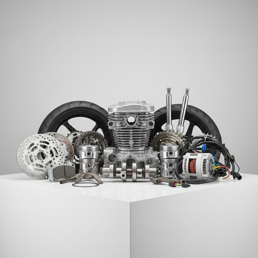 จำหน่ายอะไหล่เดิมรถมอเตอร์ไซค์ ทั้งปลีกและส่ง — สินค้าหลัก