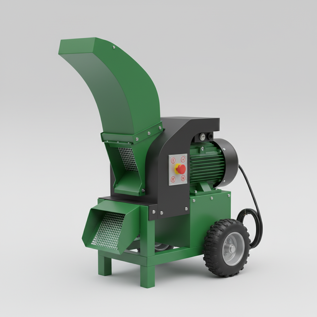 เครื่องย่อยกิ่งไม้รุ่น EcoCut
