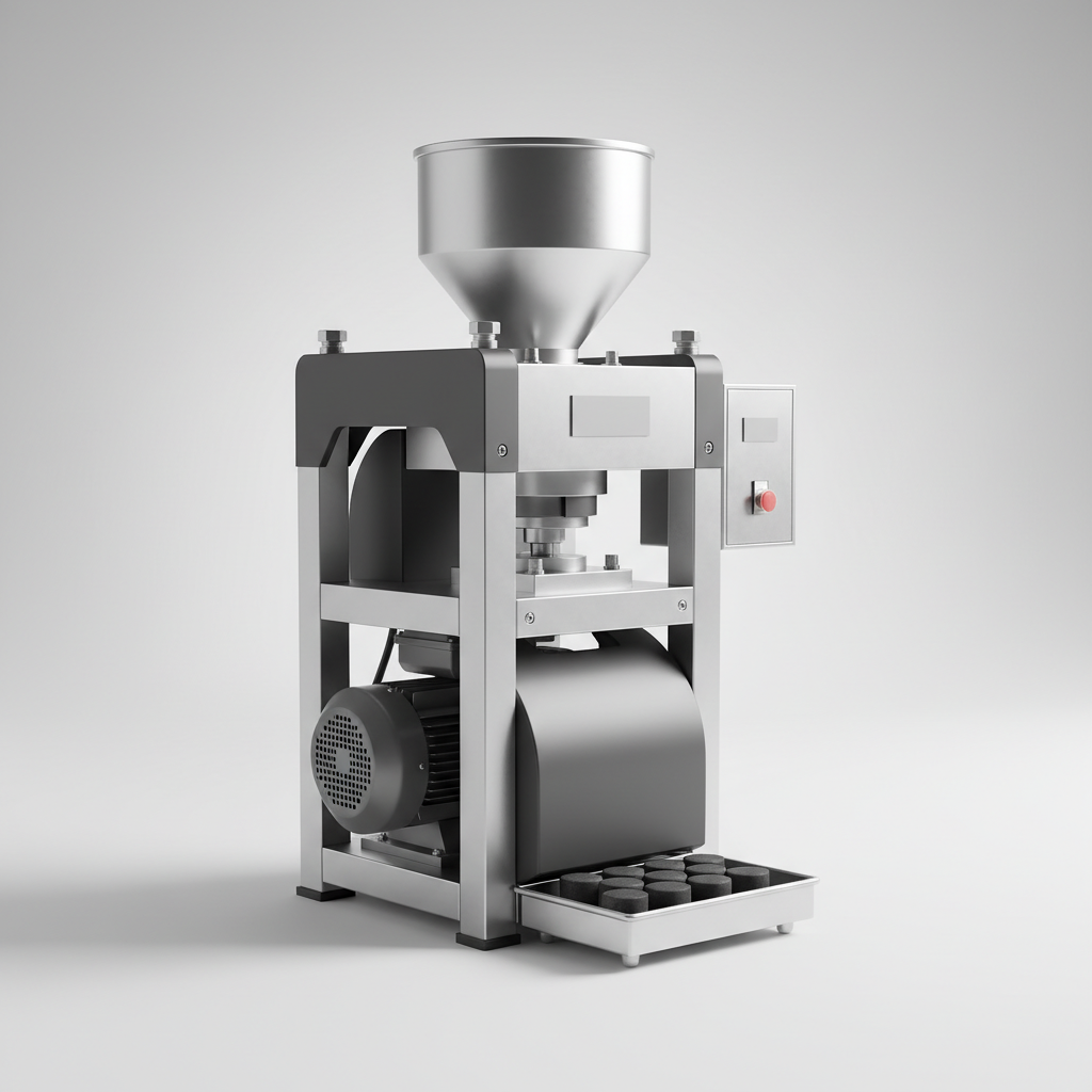 เครื่องอัดถ่านแท่งรุ่น BioPress