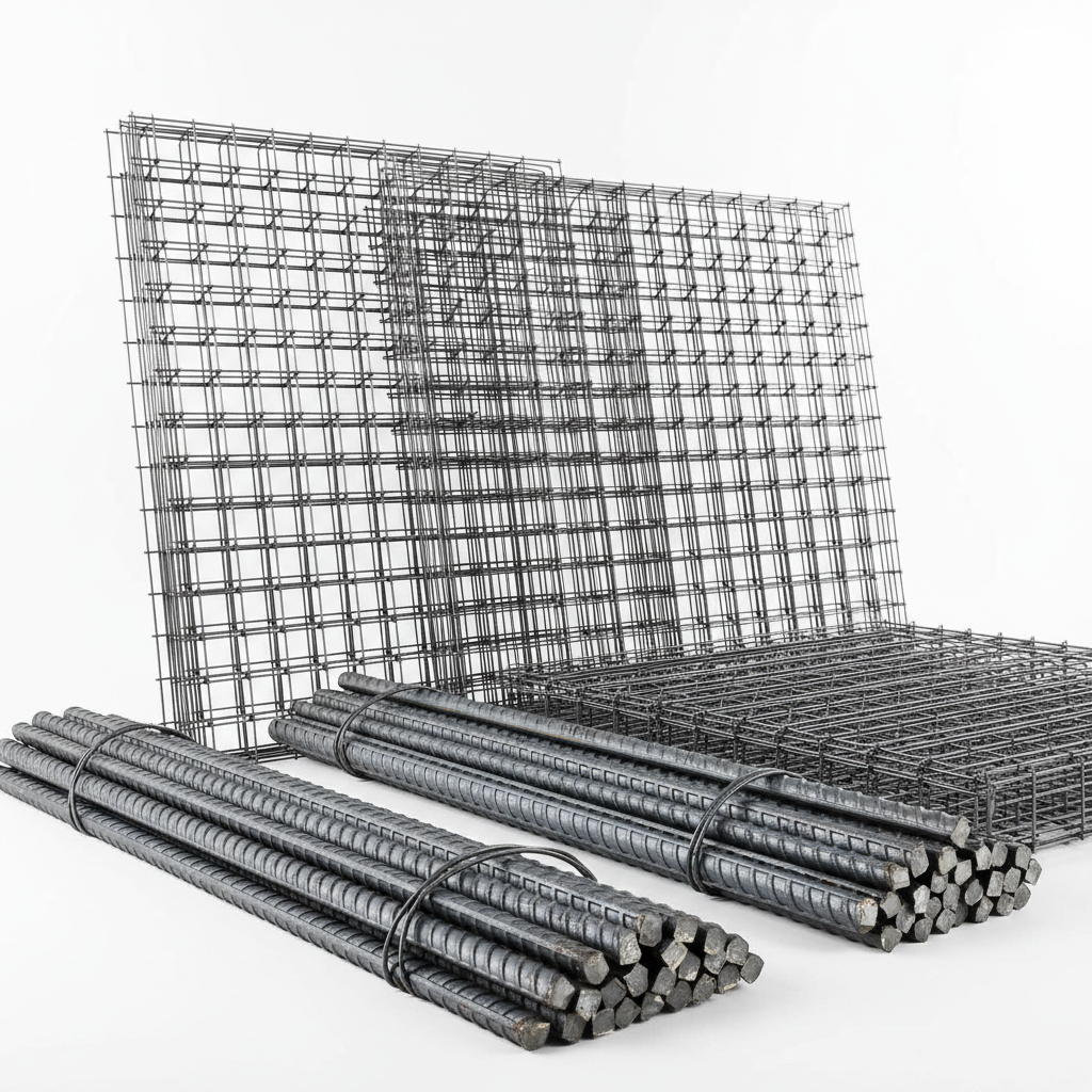 เหล็กเส้นข้ออ้อย และ ไวร์เมช (5 มม. / 6 มม.)