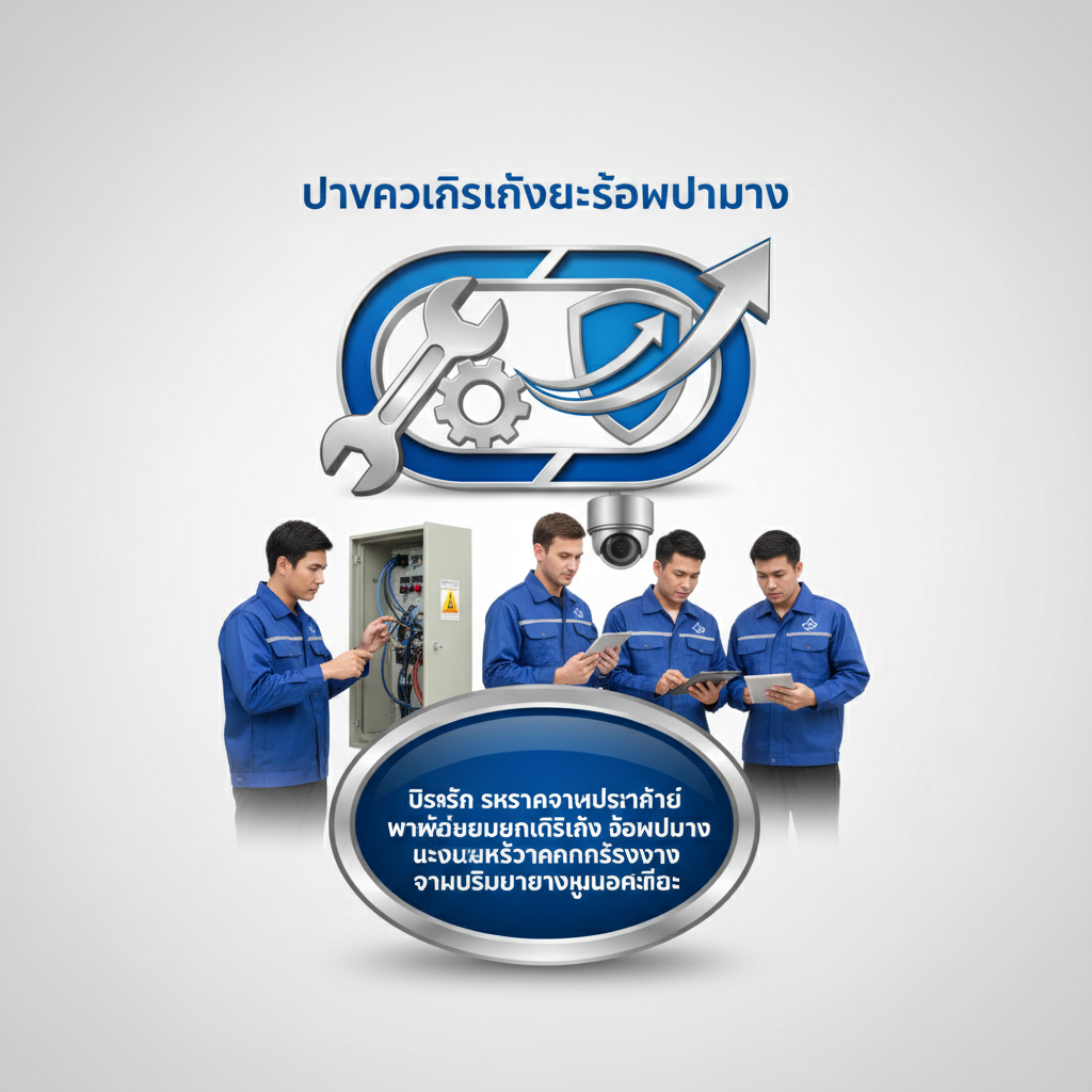 บริการติดตั้งและซ่อมบำรุง