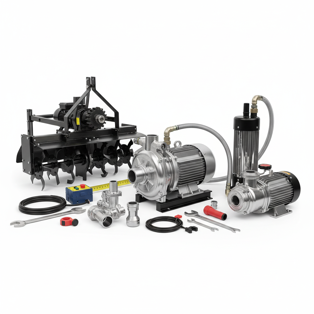 นำเข้า ค้าส่ง และค้าปลีก เครื่องมือและอุปกรณ์ต่าง ๆ
อยู่ในหมวด การขายส่งเครื่องจักร อุปกรณ์ และเครื่องใช้ทางการเกษตร
บริษัทมีการจำหน่ายและให้บริการ เช่น:
เครื่องสูบน้ำ / ปั๊มน้ำ (หลายประเภท เช่น ปั๊มหอยโข่ง ปั๊มบาดาล ฯลฯ)
อุปกรณ์เครื่องจักรสำหรับงานเกษตรและอุตสาหกรรม
บริการซ่อม ออกแบบ และติดตั้งระบบปั๊ม — สินค้าหลัก