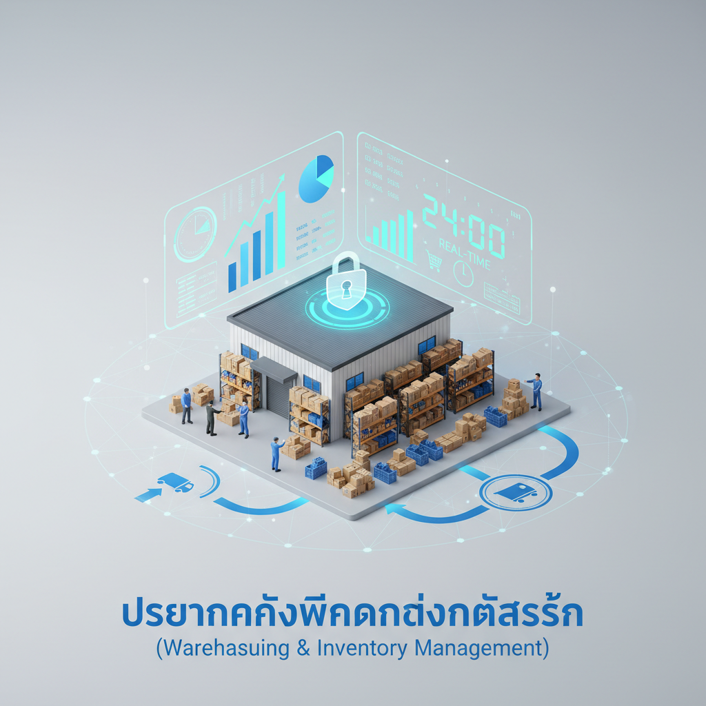 บริการคลังสินค้าและจัดการสต๊อก (Warehousing & Inventory Management)