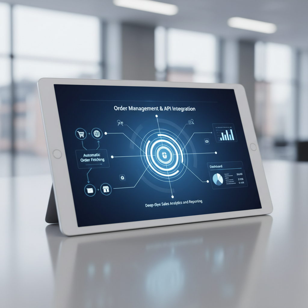 ระบบจัดการออเดอร์และเชื่อมต่อ API (Order Management & API Integration)