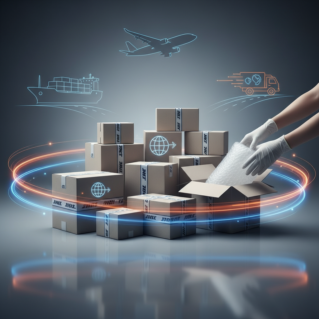 บริการแพ็คและจัดส่งด่วนทั่วโลก (Pick, Pack & Global Delivery)