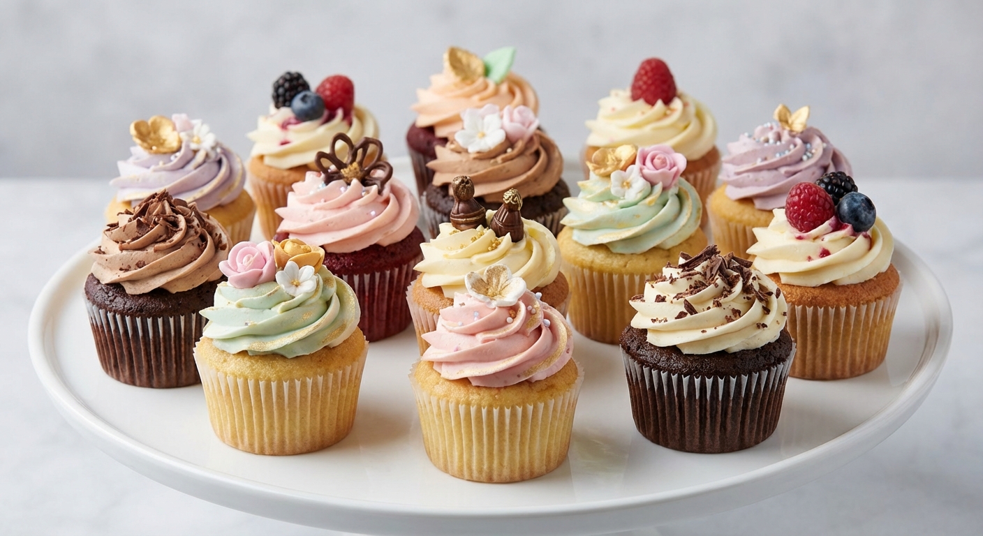 คัพเค้กดีไซน์พิเศษ