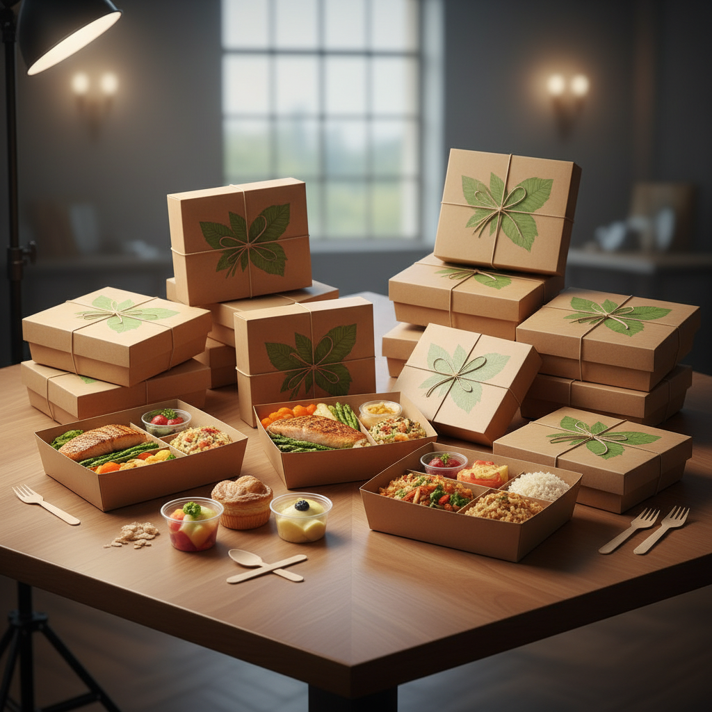บริการอาหารกล่องพรีเมียมสำหรับงานสัมมนา (Premium Boxed Meals)