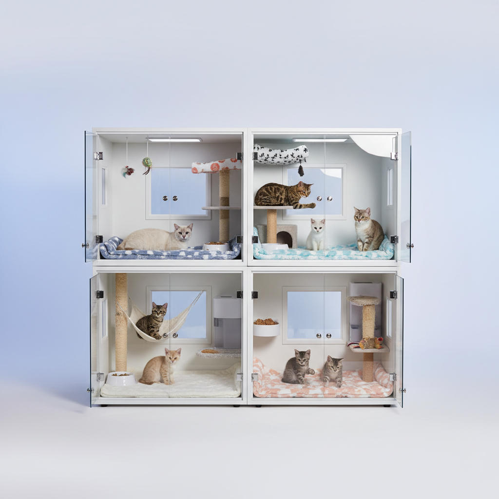 บริการรับฝากเลี้ยงแมวรายวัน (Daily Cat Boarding)