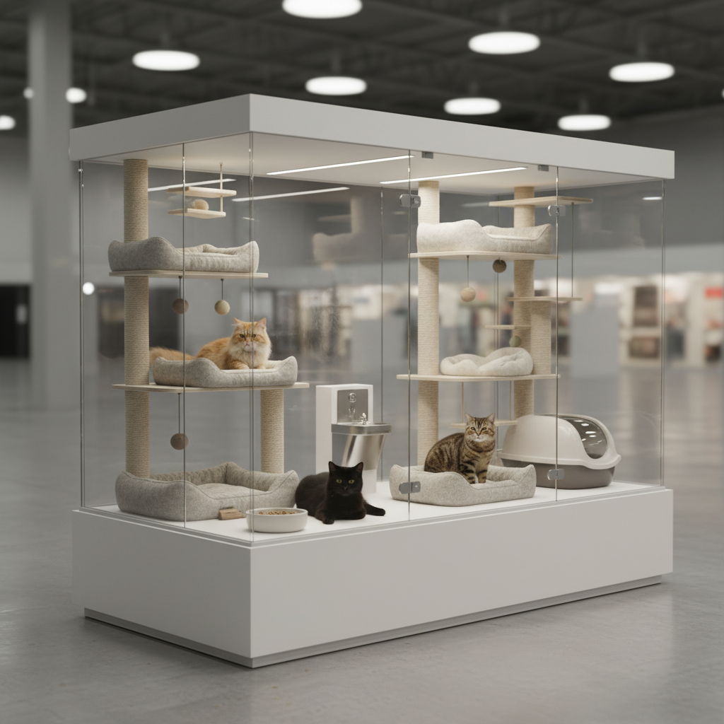 บริการห้องพักแมวระดับ VIP (VIP Cat Room)