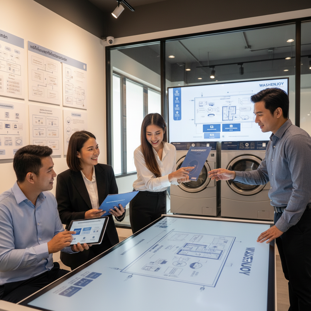 รู้จักเรา แฟรนไชส์เครื่องซักผ้า Electrolux Washenjoy อันดับ 1 ในเอเชีย