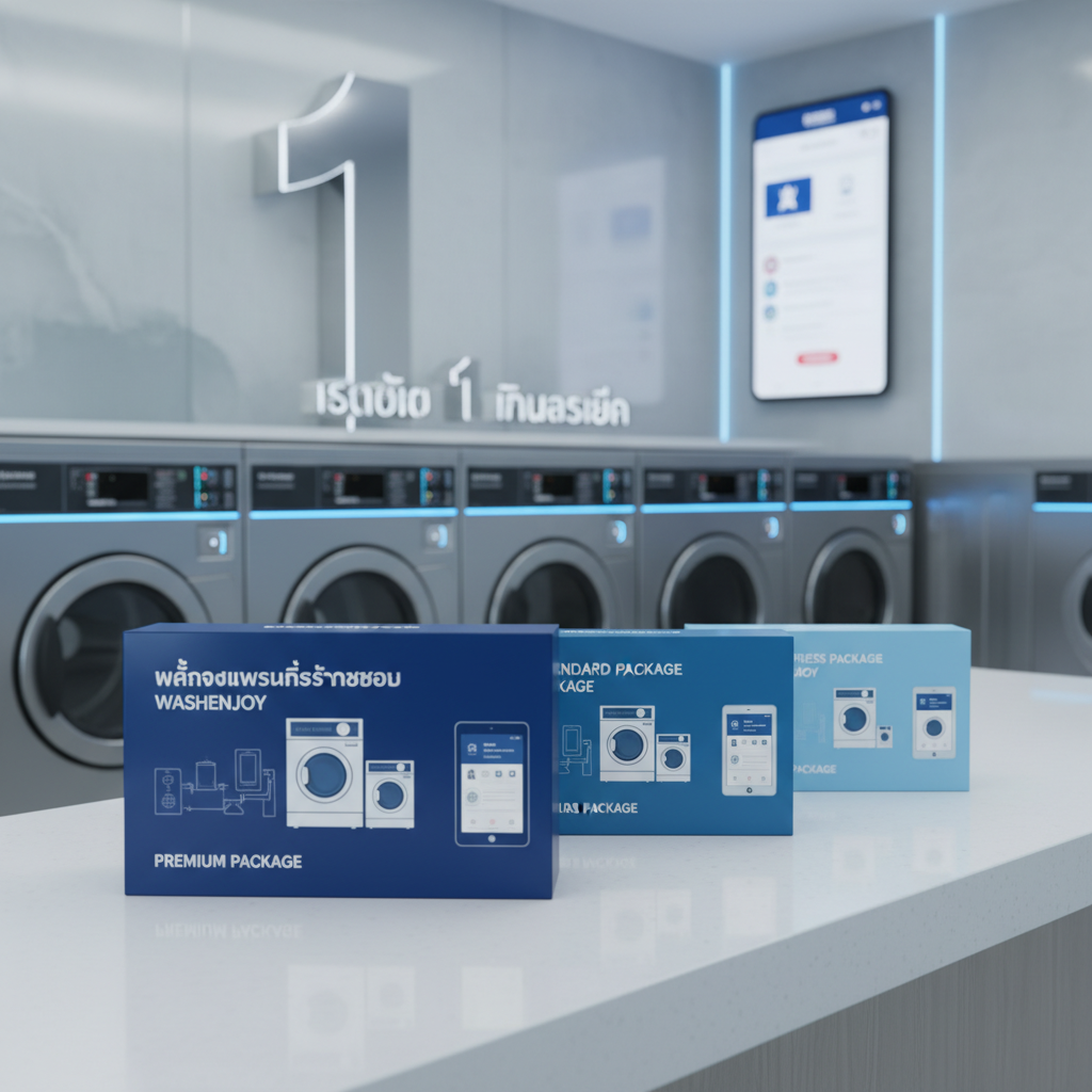 แฟรนไชส์ร้านสะดวกซักอันดับ 1 มาตรฐาน Electrolux