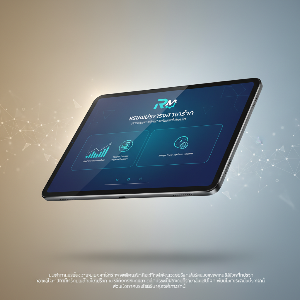 ระบบบริหารจัดการร้านผ่านแอปพลิเคชัน