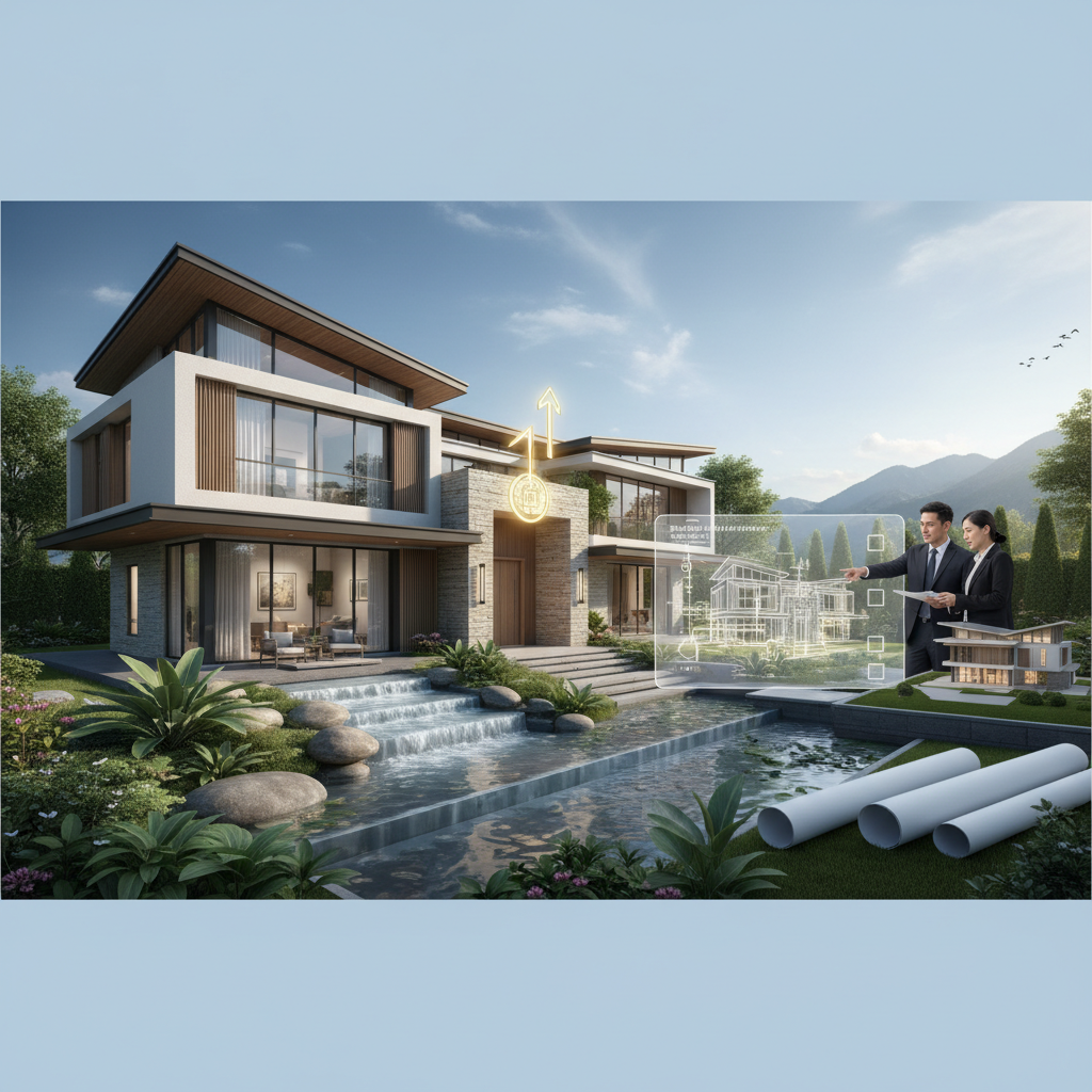 ออกแบบบ้านสไตล์ทันสมัย ผสานศาสตร์ฮวงจุ้ยเพื่อความมั่งคั่ง