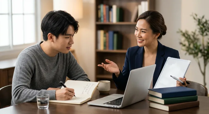 บริการสอนภาษาต่างประเทศตัวต่อตัว