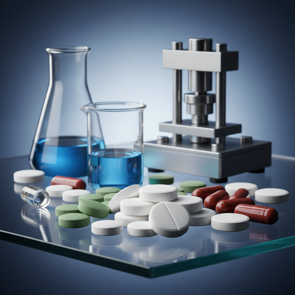 บริการรับผลิตอาหารเสริมรูปแบบเม็ด (Tablet Supplements)