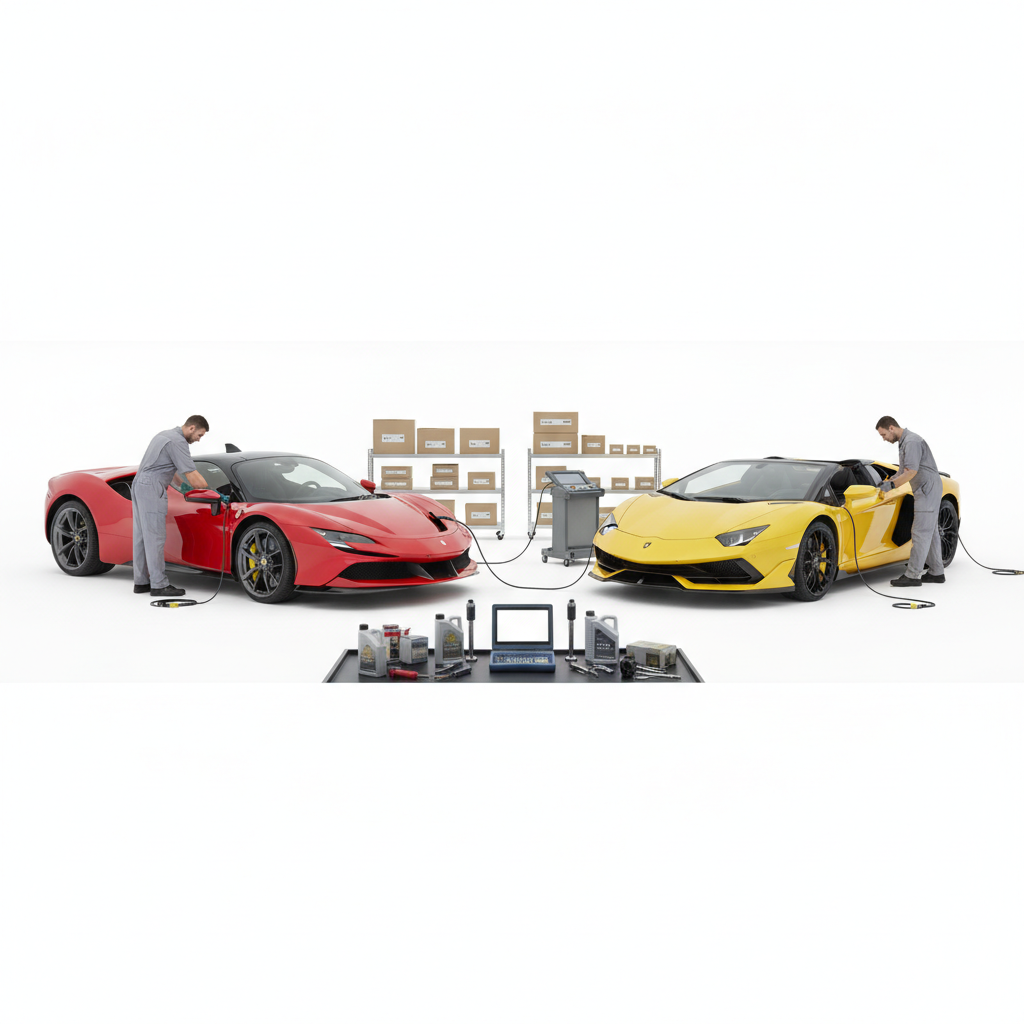 Supercar Maintenance & Repair (ซ่อมบำรุงซุปเปอร์คาร์)