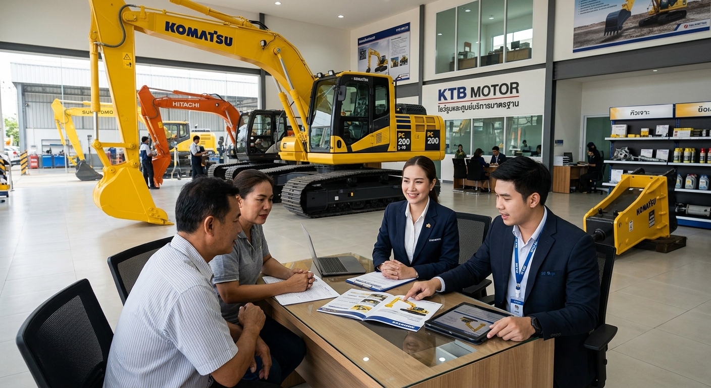 ทีมที่ดูแลการสั่งซื้อของคุณ บริษัท กระทุ่มแบน มอเตอร์ จำกัด(KTB MOTOR)