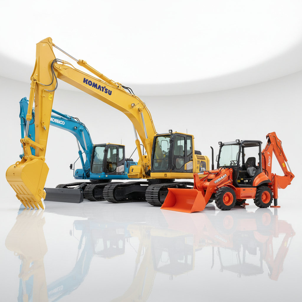 รถแมคโครและแบคโฮ