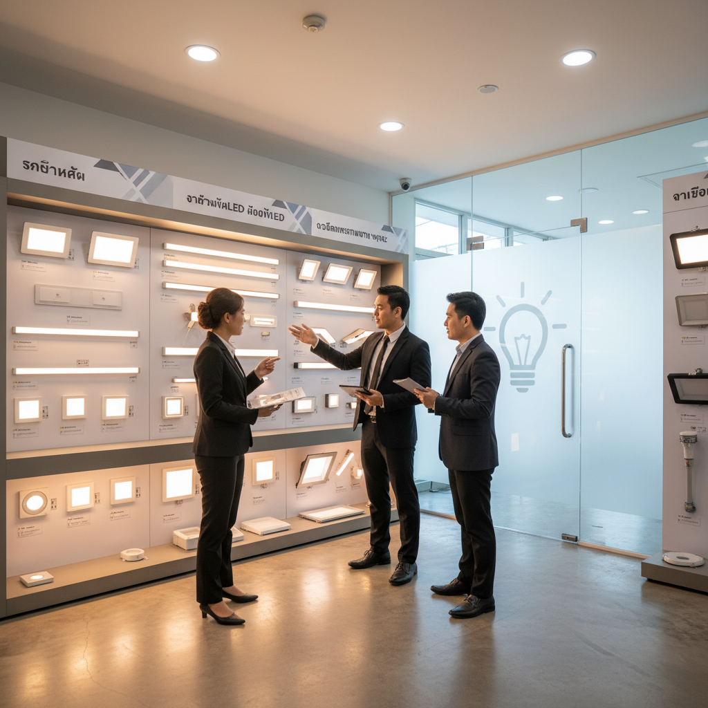 เกี่ยวกับตัวแทนจำหน่าย โคมไฟLED หลอดไฟLED ราคาโครงการ