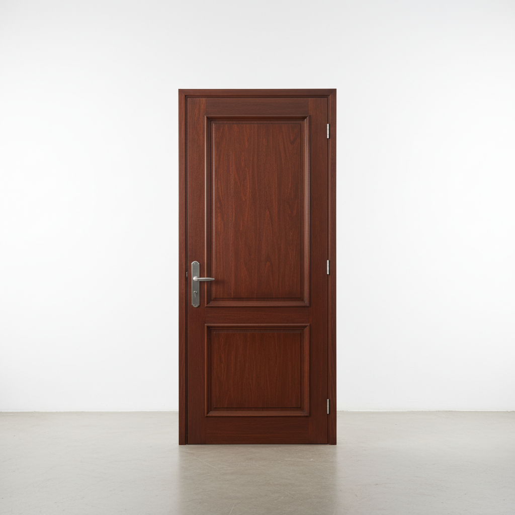 ประตูไม้จริง