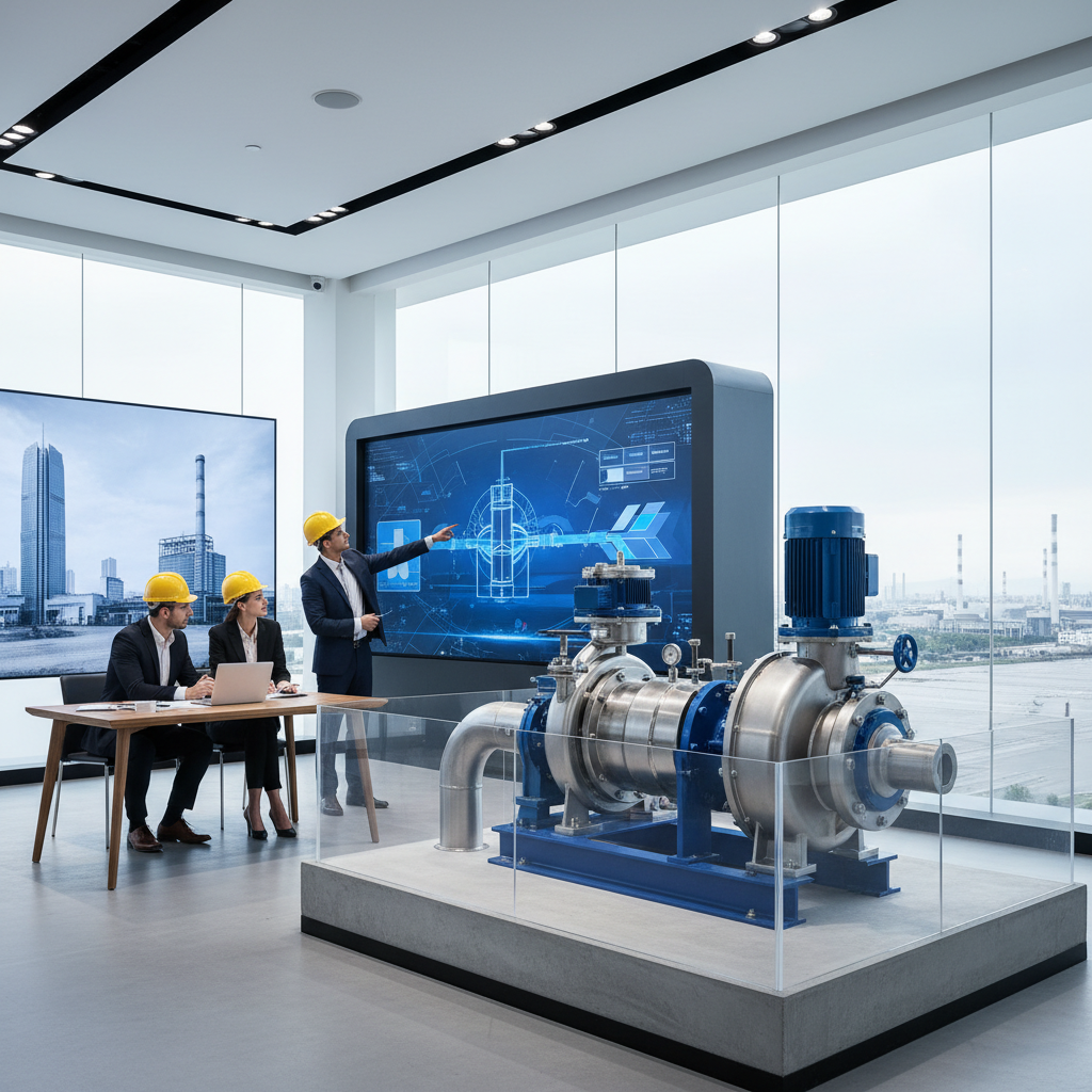 ปั๊มน้ำอุตสาหกรรมและอาคารขนาดใหญ่