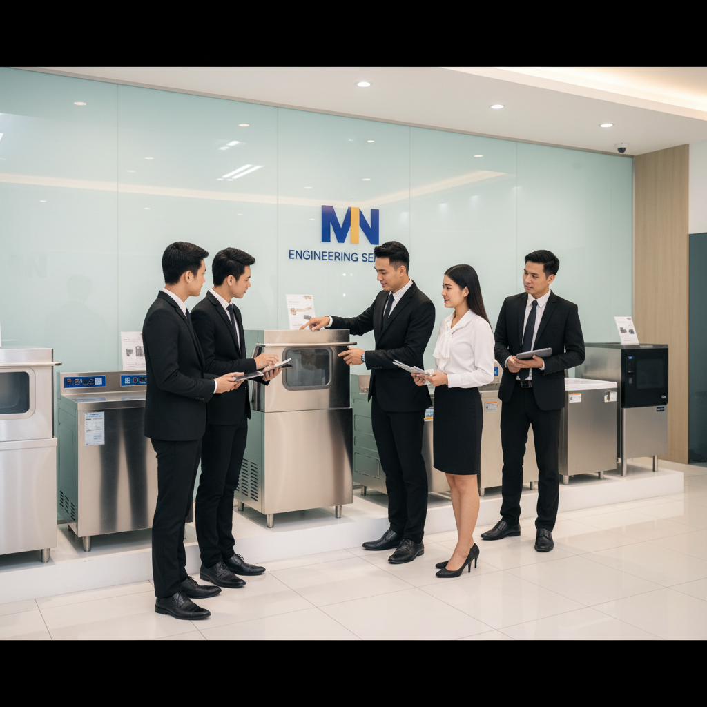 รู้จักทีมขายของเรา MN ENGINEERING SERVICE เครื่องล้างจาน เครื่องล้างแก้ว เครื่องทำน้ำแข็ง จำหน่ายพร้อมให้เช่า