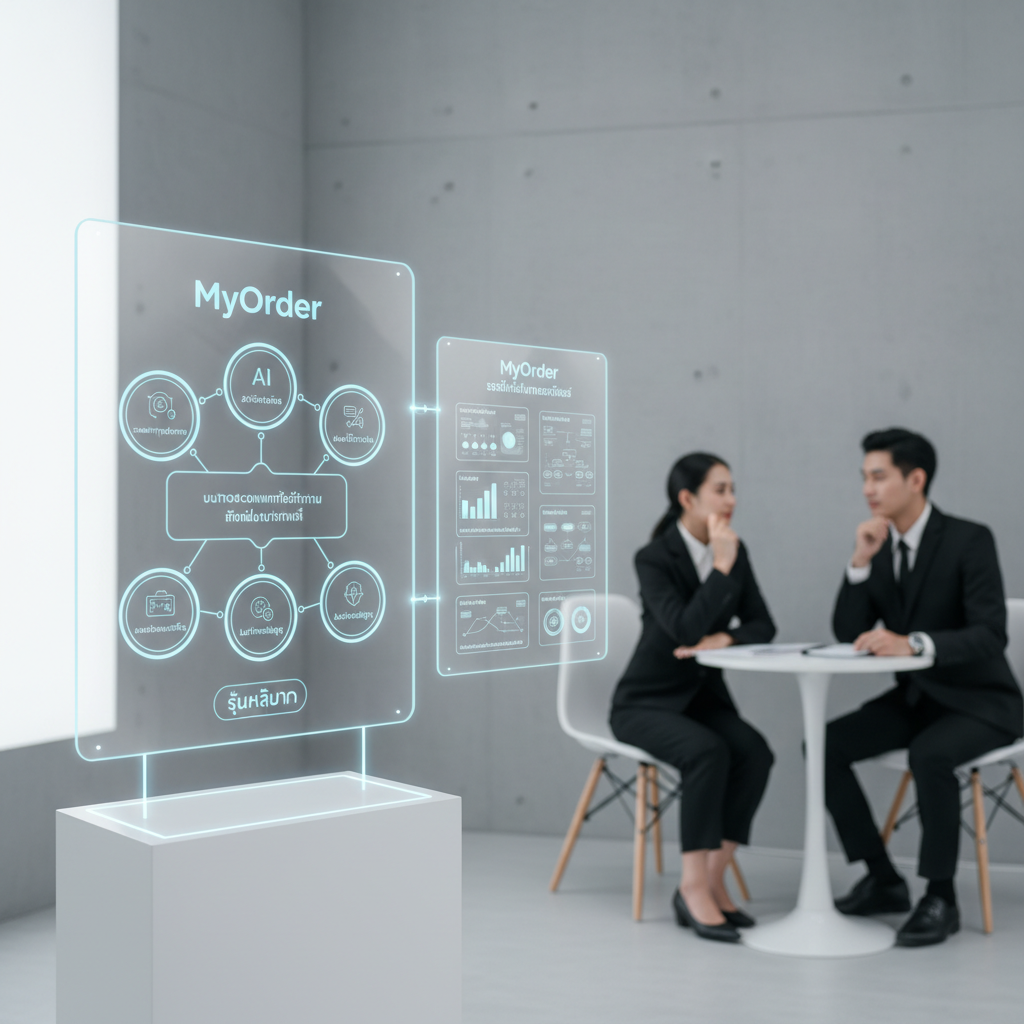 จัดการร้านค้าครบวงจรด้วย MyOrder: รวมแชททุกช่องทาง พร้อม AI อัจฉริยะช่วยปิดการขาย บอทตอบคอมเมนต์และติดตามผลอัตโนมัติ ลดต้นทุนด้วยค่าส่งถูก พร้อมระบบ CRM วิเคราะห์ข้อมูลเพื่อการเติบโตที่ยั่งยืน รุ่นแนะนำ