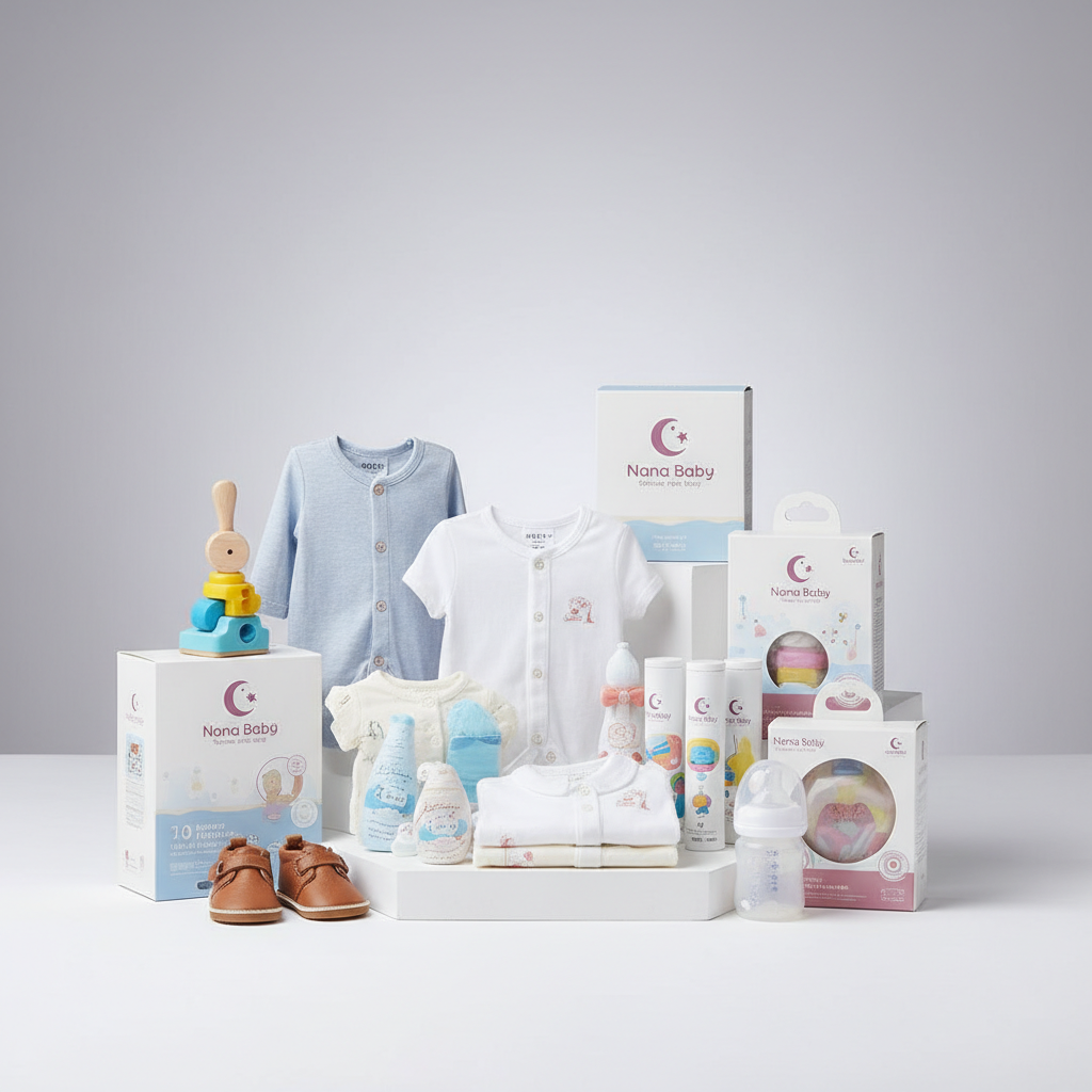 ปลีก-ส่ง ของใช้แม่และเด็ก ของเล่นเสริมพัฒนาการ เสื้อผ้าเด็ก รองเท้าเด็ก แบรนด์นำเข้า มือหนึ่ง ราคาประหยัด และสินค้าในแบรนด์ Nana Baby ของเราเอง รับตัวแทนจำหน่าย DropShip ฟรี ไม่มีค่าสมัคร — สินค้าหลัก