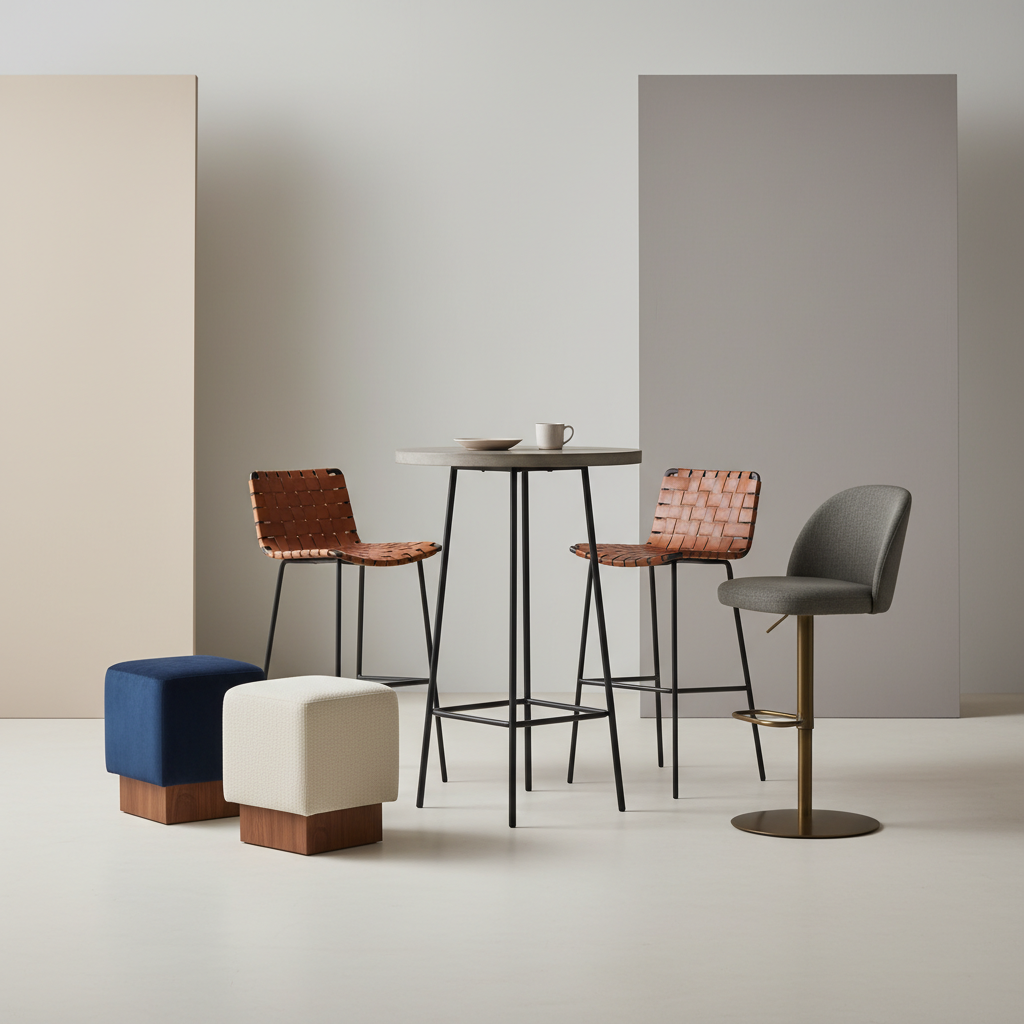 เก้าอี้บาร์ เก้าอี้สตูล และโต๊ะอเนกประสงค์ (Bar Stools, Stools & Tables)