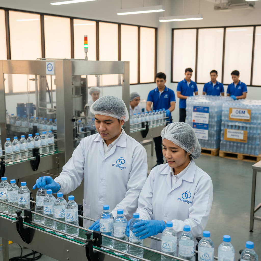 รู้จักเรา โรงงานรับผลิตน้ำดื่ม OEM สร้างน้ำดื่มแบรนด์ตัวเองแบบครบวงจร มีคุณภาพ