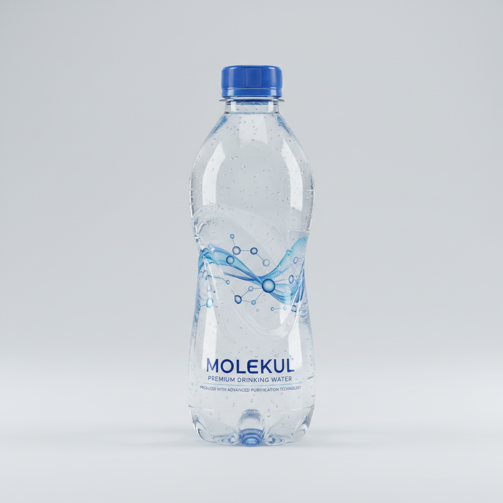 น้ำดื่มบรรจุขวด ตราโมเลกุล