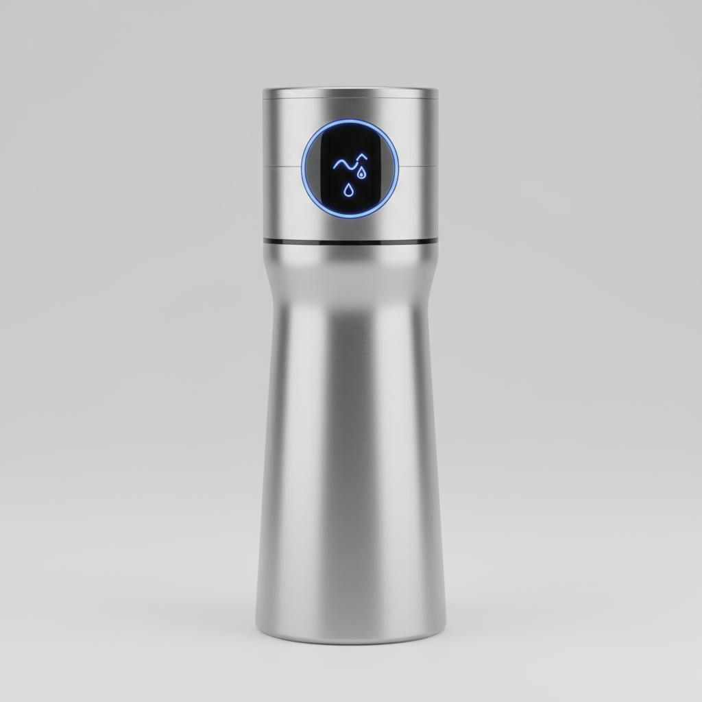 กระบอกน้ำแสดงอุณหภูมิอัจฉริยะ (Smart Flask) รุ่น STL00004