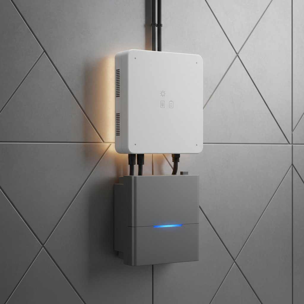 ระบบโซล่าเซลล์พร้อมแบตเตอรี่กักเก็บพลังงาน (Hybrid System)