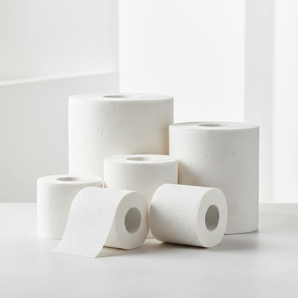 ทิชชู่แบบม้วนและม้วนขนาดใหญ่ (Toilet & Jumbo Roll)