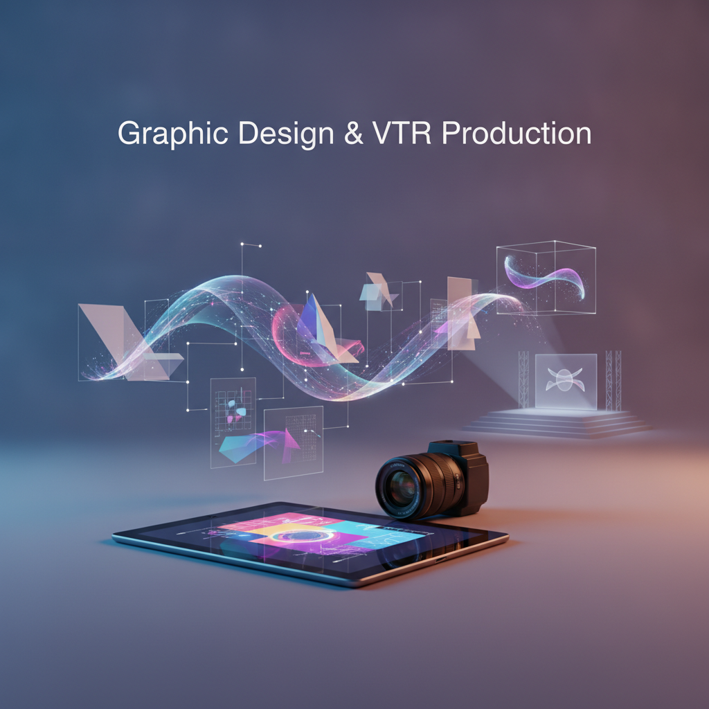 Graphic Design & VTR Production (ออกแบบกราฟิกและสื่อวิดีโอ)