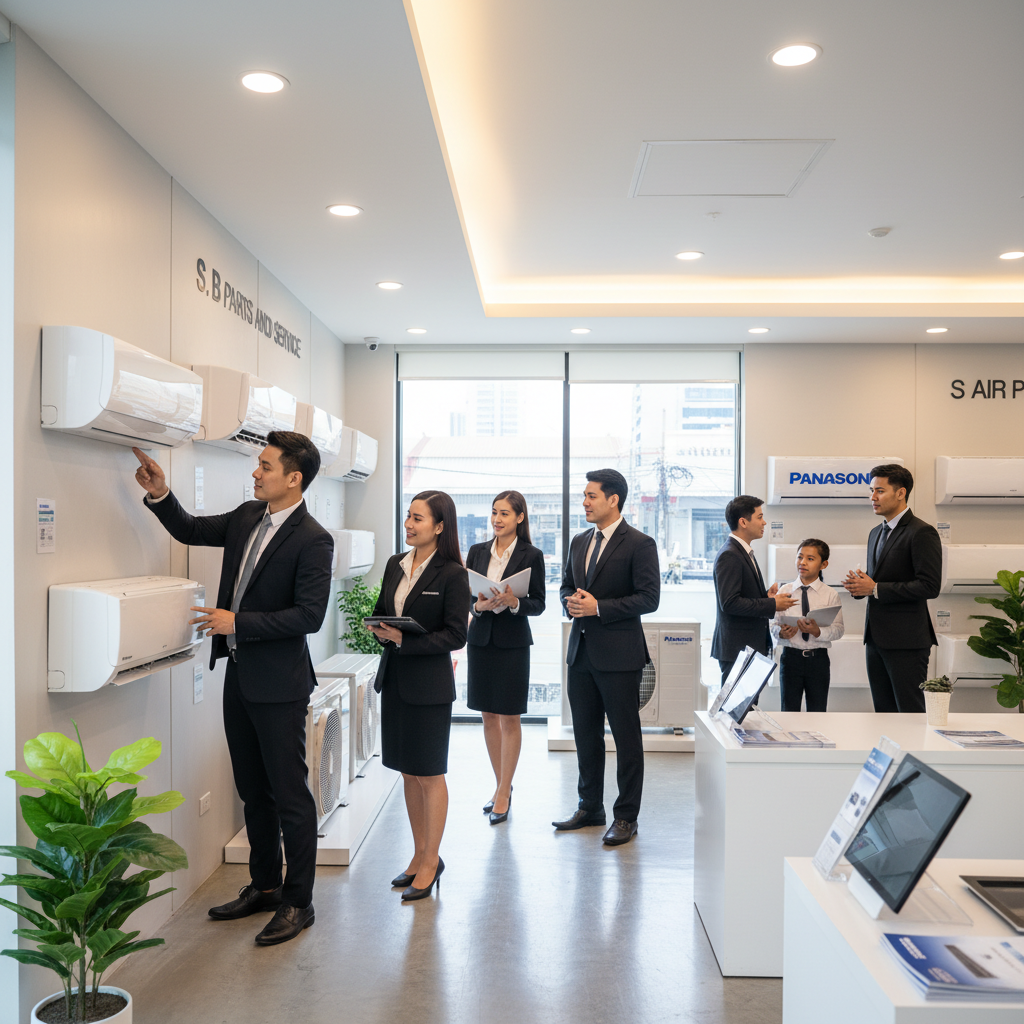 รู้จักทีมขายของเรา S B AIR PARTS AND SERVICE ร้านขายแอร์ราคาถูกนครปฐม มีแอร์บ้านให้เลือกหลายยี่ห้อพร้อมบริการส่ง