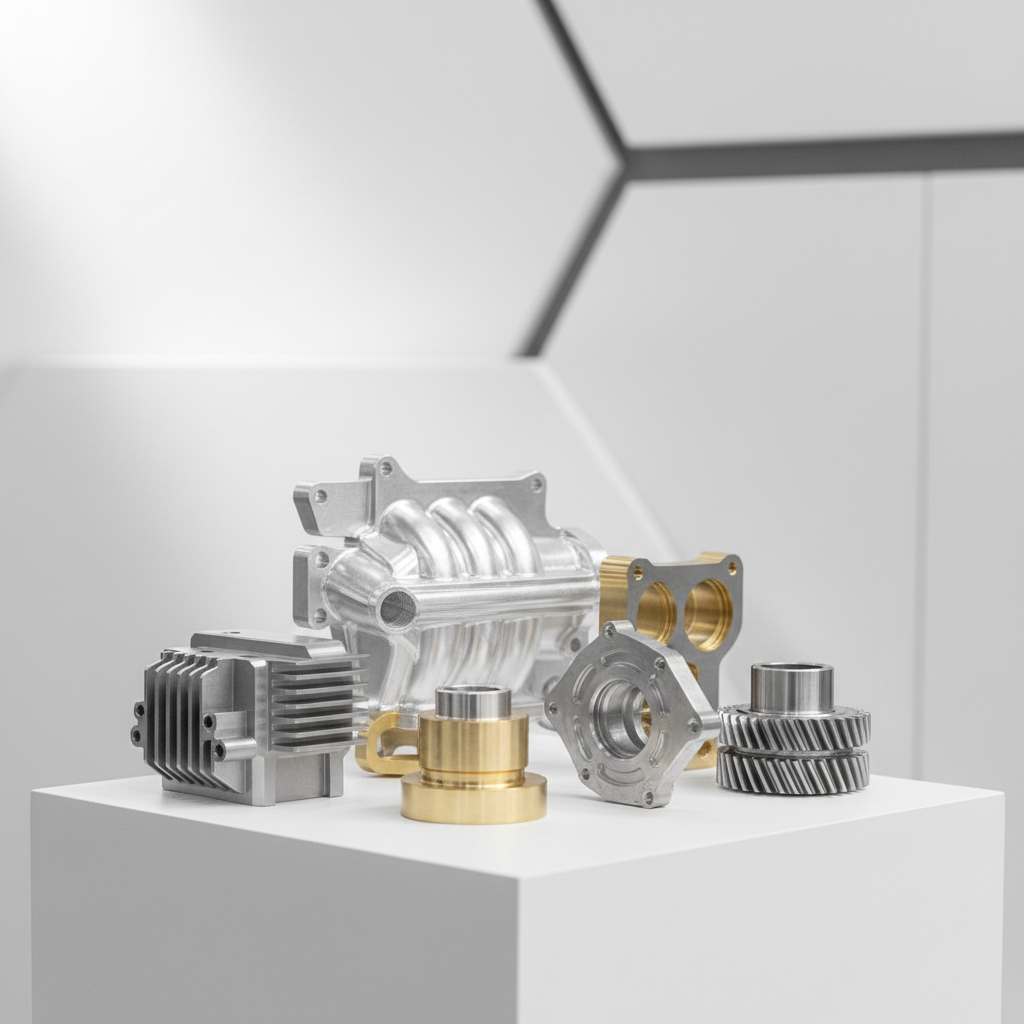 งานมิลลิ่งและกัดขึ้นรูป (CNC Milling & Machining)