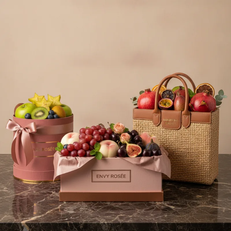 เซ็ตผลไม้ของขวัญสุดหรู (Luxury Fruit Gift Sets)