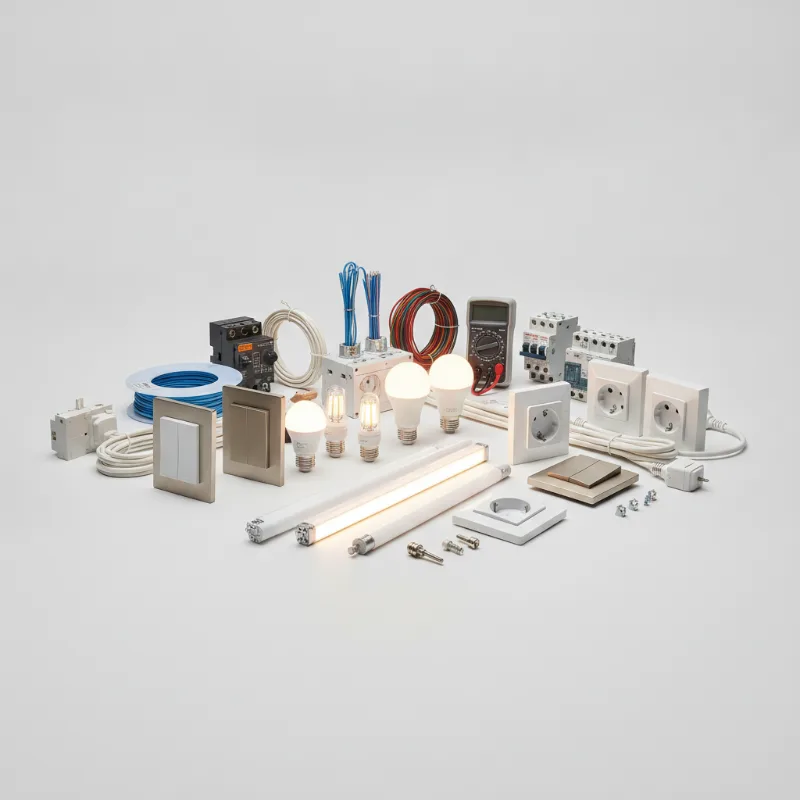  ผู้จำหน่ายปลีก-ส่ง LED หลอดไฟ สวิชต์ปลั๊ก อุปกรณ์สำหรับงานไฟฟ้าครบวงจร สำหรับอาคาร คอนโด หมู่บ้าน ตึกสำนักงาน หน่วยงานราชการ จัดส่งทั่วไทย  — สินค้าหลัก