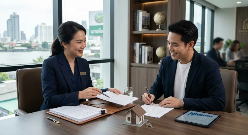 บริการที่ปรึกษาสินเชื่อและการโอนกรรมสิทธิ์