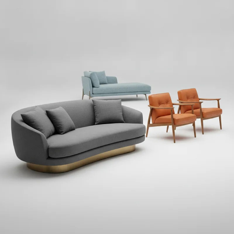 โซฟาและอาร์มแชร์สั่งทำพิเศษ (Custom Sofas & Armchairs)