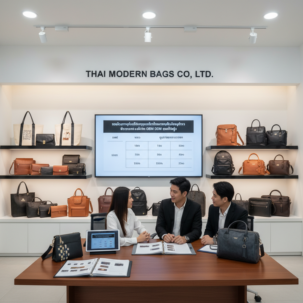 รวมตัวอย่างผลิตภัณฑ์กระเป๋าคุณภาพจากโรงงานผลิตโดยตรง ทั้งกระเป๋าผ้า กระเป๋าหนัง กระเป๋าแฟชั่น และกระเป๋าสั่งทำ OEM ODM คุณภาพสูง. รุ่นแนะนำ