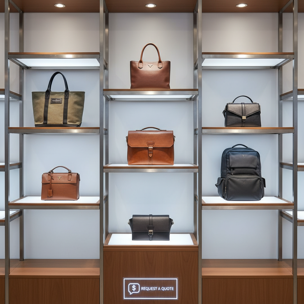 รวมตัวอย่างผลิตภัณฑ์กระเป๋าคุณภาพจากโรงงานผลิตโดยตรง ทั้งกระเป๋าผ้า กระเป๋าหนัง กระเป๋าแฟชั่น และกระเป๋าสั่งทำ OEM ODM คุณภาพสูง. ตัวเลือกสำหรับงานเฉพาะ