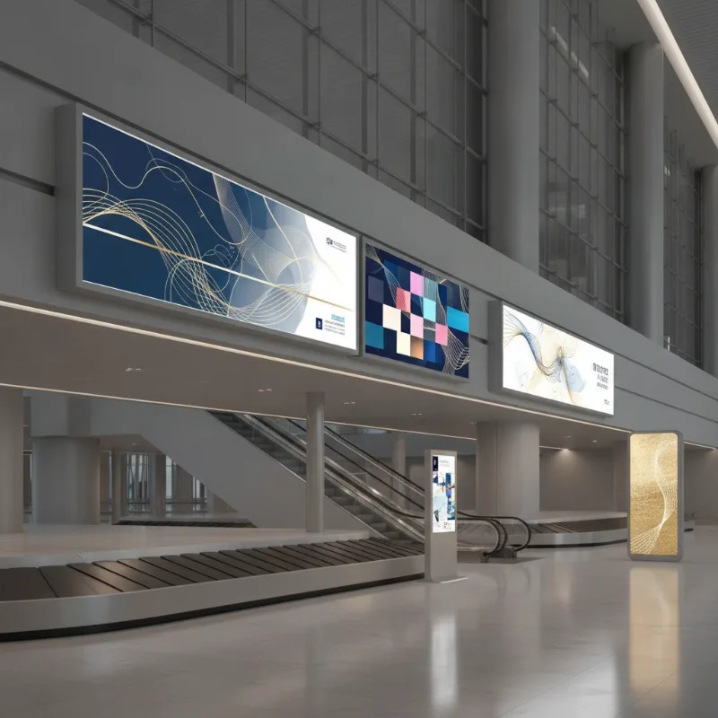 สื่อโฆษณาภายในสนามบิน (Airport Advertising)