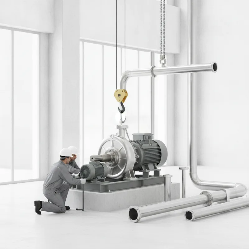 บริการติดตั้งระบบปั๊มอุตสาหกรรม (Industrial Pump Installation)
