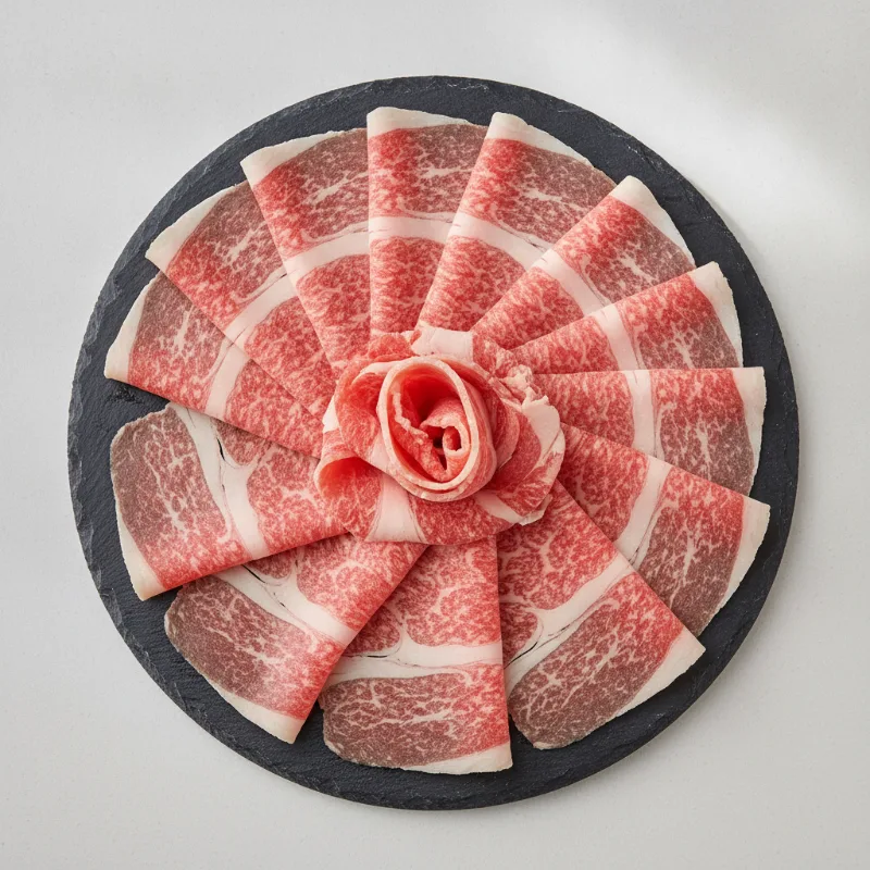 เนื้อวัวสไลซ์สำหรับชาบูและปิ้งย่าง (Sliced Beef for Shabu & Yakiniku)
