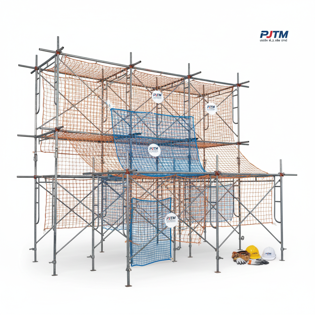 บริการให้เช่าและติดตั้ง ตาข่ายนิรภัย ตาข่ายกันตก Safety net ได้รับความไว้วางใจจากบริษัทผู้รับเหมาก่อสร้างขนาดใหญ่ของไทยโดยเฉพาะ เช่น Thai Kajima, Thai Nishimats — สินค้าหลัก